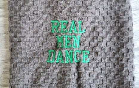 Real Men Dance Hand Towel