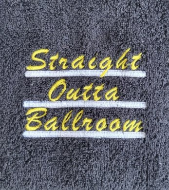 Straight Outta Ballroom Hand Towel