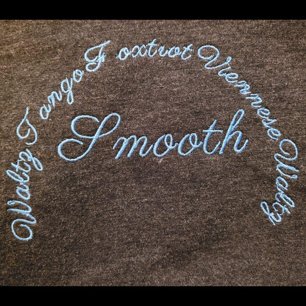 Smooth; Waltz, Tango, Foxtrot, Viennese Waltz - Hand Towel