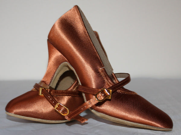 KSM Classic Women's Ballroom Shoe with Detachable Strap